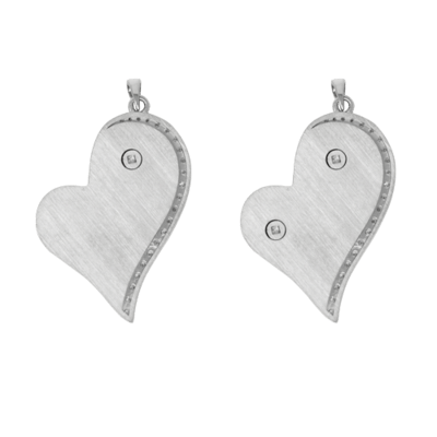 Teardrop Heart Cremation Pendant